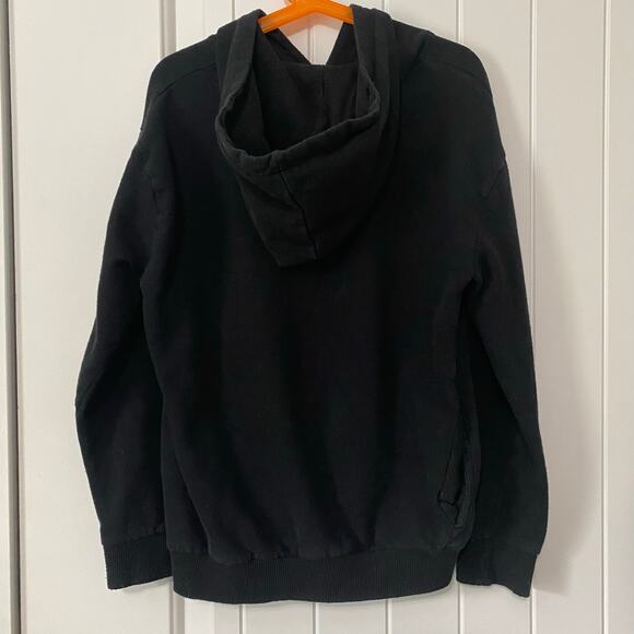 2022 Kids Attack Space Invaders Black Hoodie Sweatshirt Video Game Size Small - Picture 4 of 5